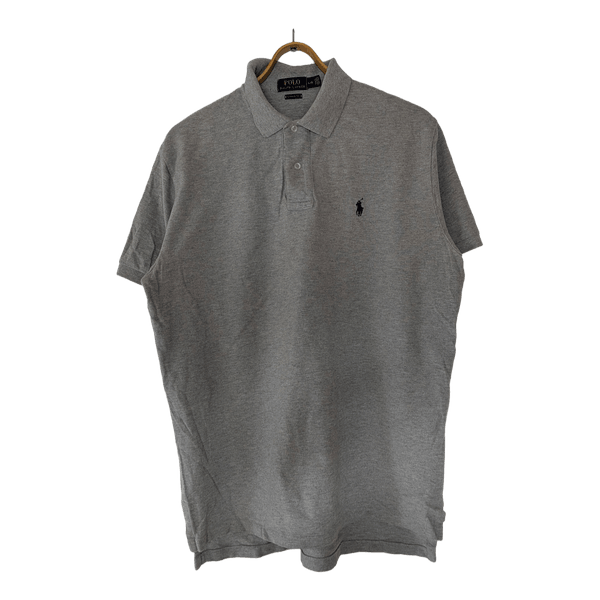 ⚪️ Polo Ralph Lauren Grey Polo – L