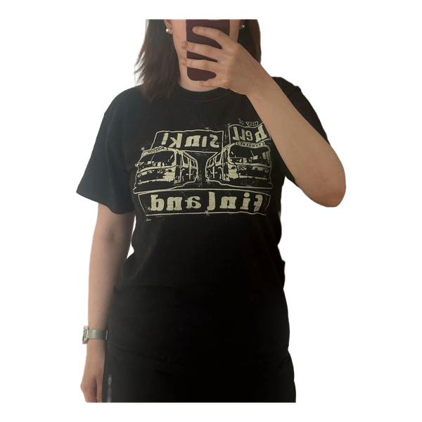 Black graphic t-shirt