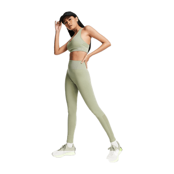 Khaki high waisted leggings