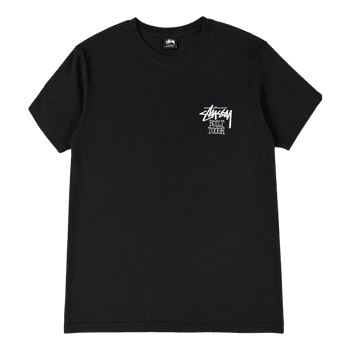 Black Stussy graphic t-shirt
