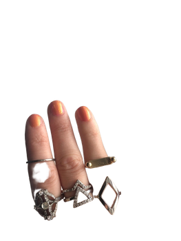 Glitter jewelry