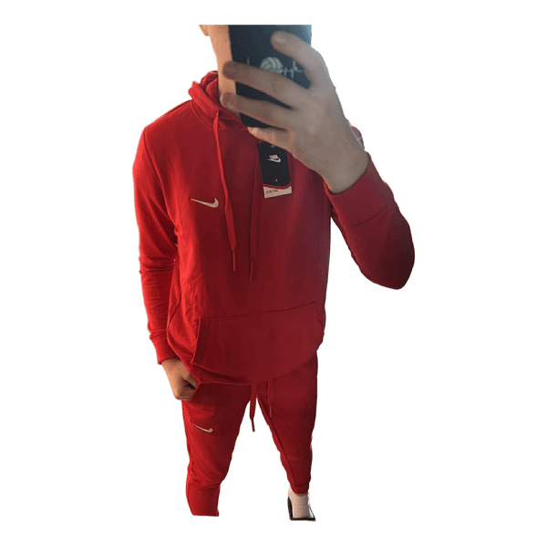 Red Nike tracksuit