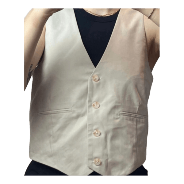 Beige Envii vest