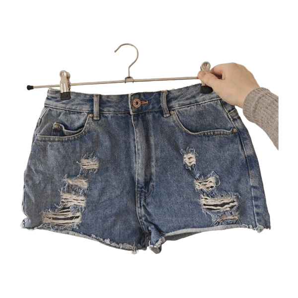 Cropp denim shorts