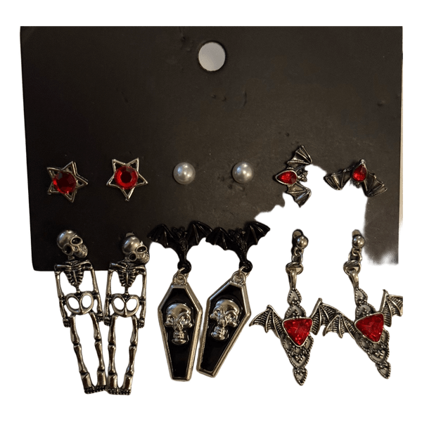 Gothic Halloween earring set