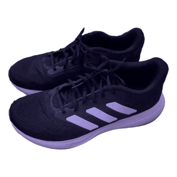 Mustat Adidas urheilukengät