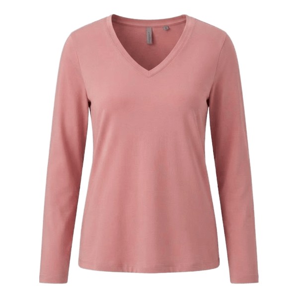 Pink long-sleeved top