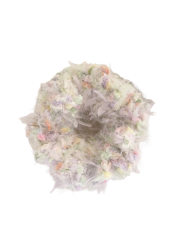 Handmade fluffy scrunchie