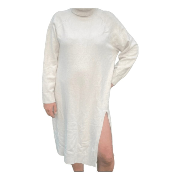 H&M beige strikkjole