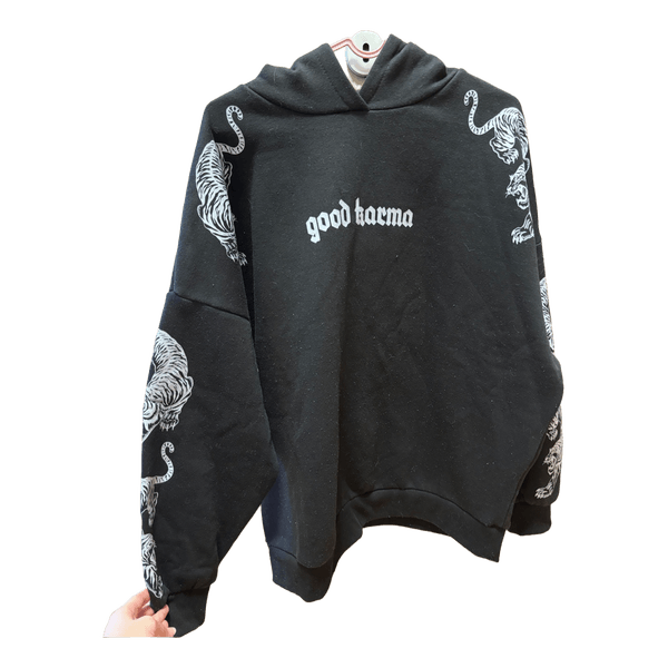 Black new yorker hoodie