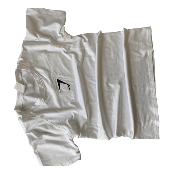 White Gymshark sports t-shirt