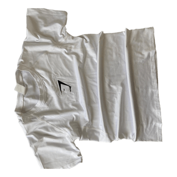 White Gymshark sports t-shirt