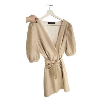 Gina Tricot beige dress