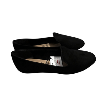 Mustat mokkanahkaiset loafersit