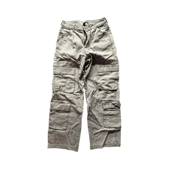 Harmaat cargo-housut