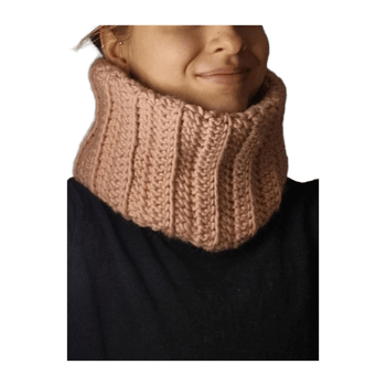 Itsetehty kaulahuivi scarf