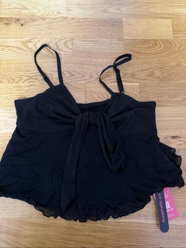 Black tie front top