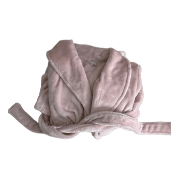 Vaaleanpunainen aamutakki/kylpytakki