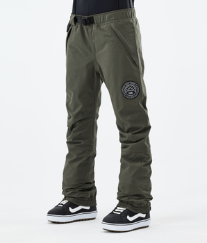 Snowboard Pants Women Olive Green