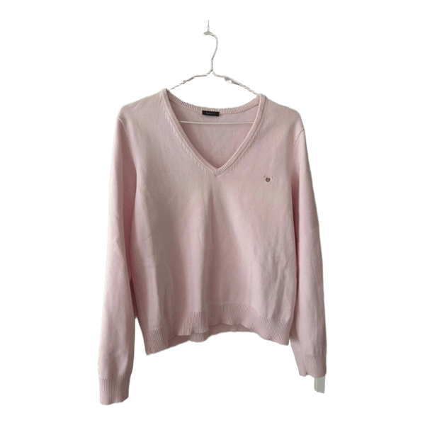 Pink bomuldssweater