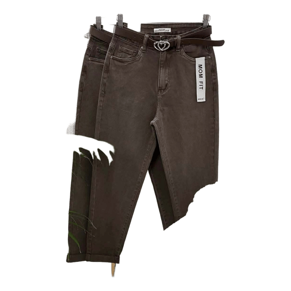 Rudi mom fit dzinsai