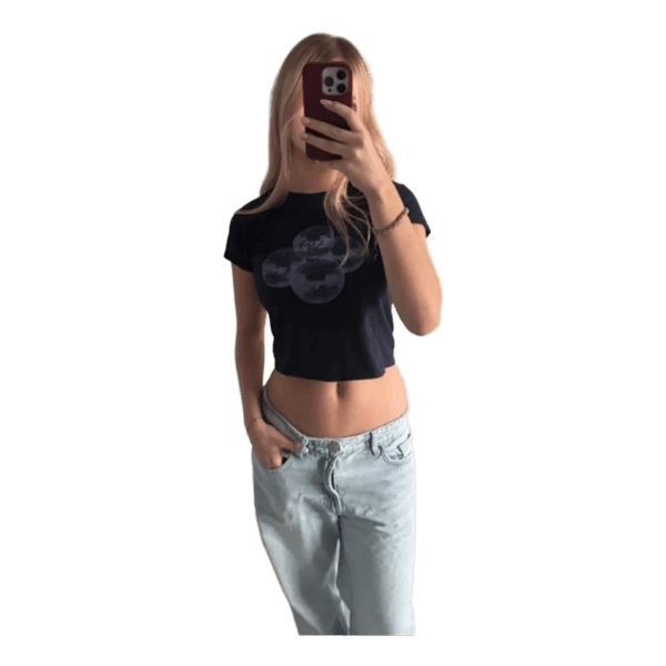 Discokugle baby tee