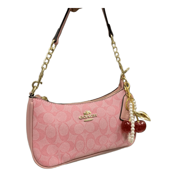 Coach pink shoulder bag