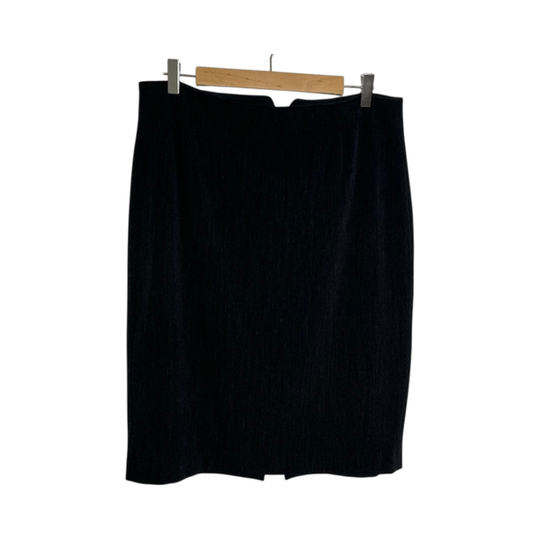 Woolblend Pencil Skirt Sz 44 Office Work