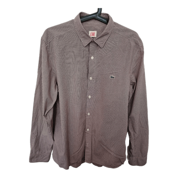 Lacoste Live plaid shirt