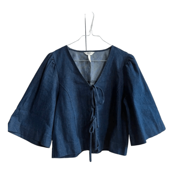 Object denim top