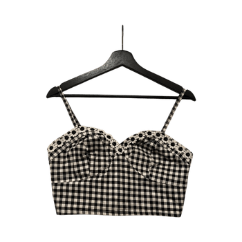 Ruudullinen croptop