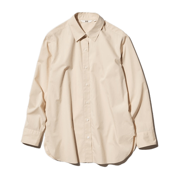 Beige Cotton Shirt