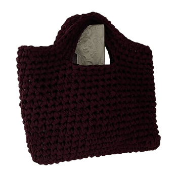 Self-knitted bag