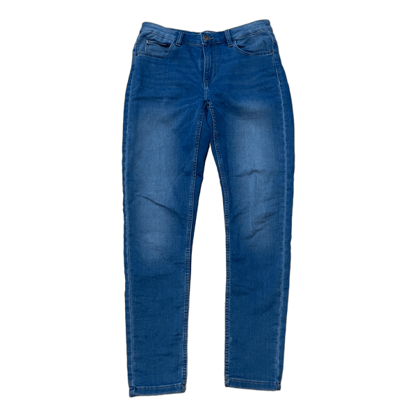 Blue skinny jeans