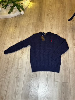 Navy cable knit sweater Ralph Lauren