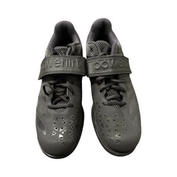 Harmaat Adidas voimanosto/painonnosto kengät