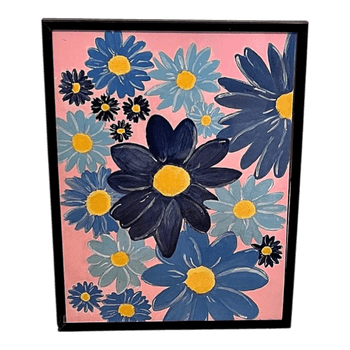 Painting - « Danse florale »