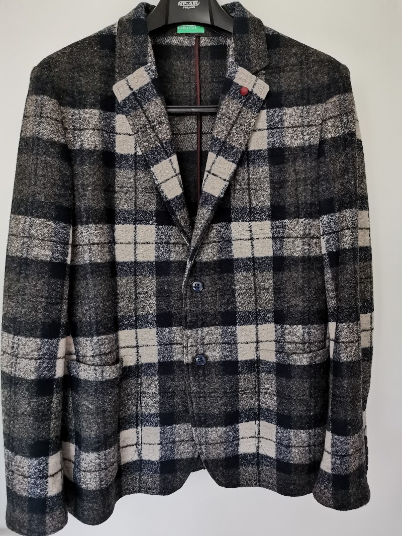United Colors of Benetton men's wool blazer 