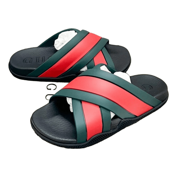 Gucci Web slide sandals