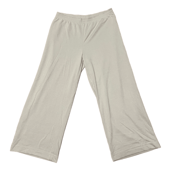 Grey wide leg sweatpants