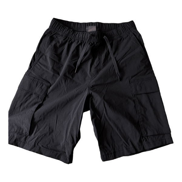 Black cargo shorts