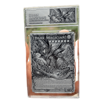 Dark Magician metal display card