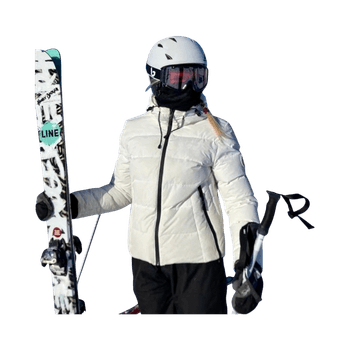  Valkoinen toppatakki