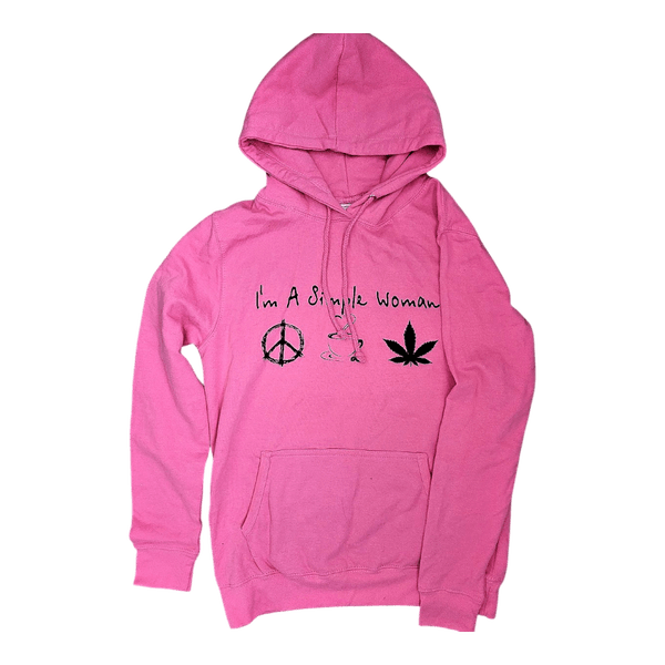 Pinkki huppari