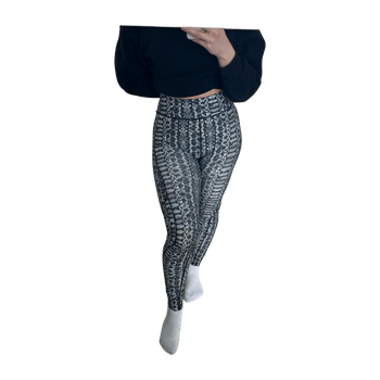 Musta-valkoiset leggingsit