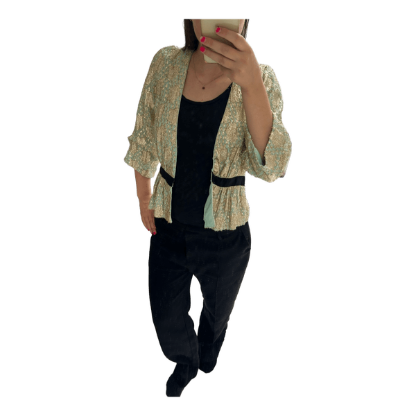 Green and gold jacket