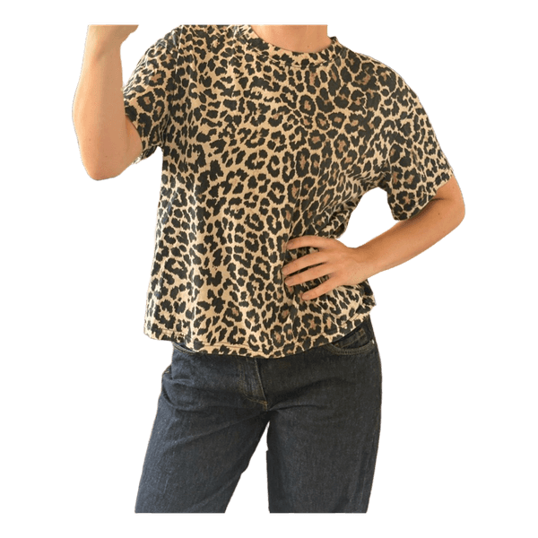 Leoprintet t-shirt