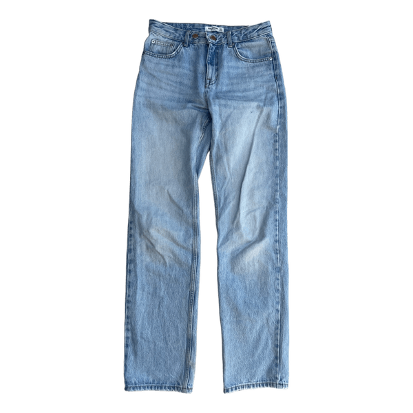 Light blue straight jeans