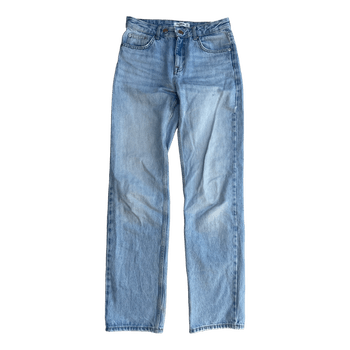 Light blue straight jeans