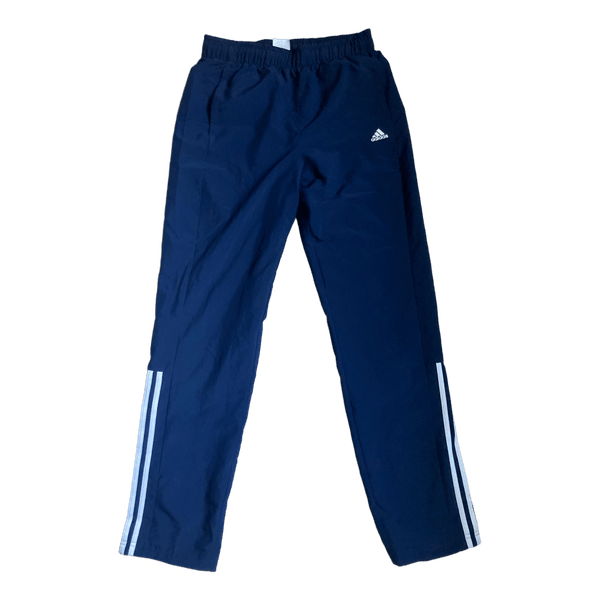 Blue Adidas track pants